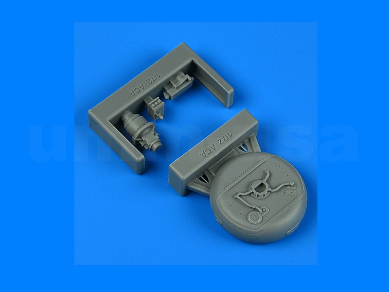 QB72710 AH-64D Longbow Apache AN/APG-78 fire control radar 1/72